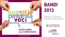 APERTURA BANDI 2013