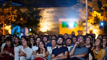 cinema allaperto in cuffia mare culturale urbano ph luca chiaudano