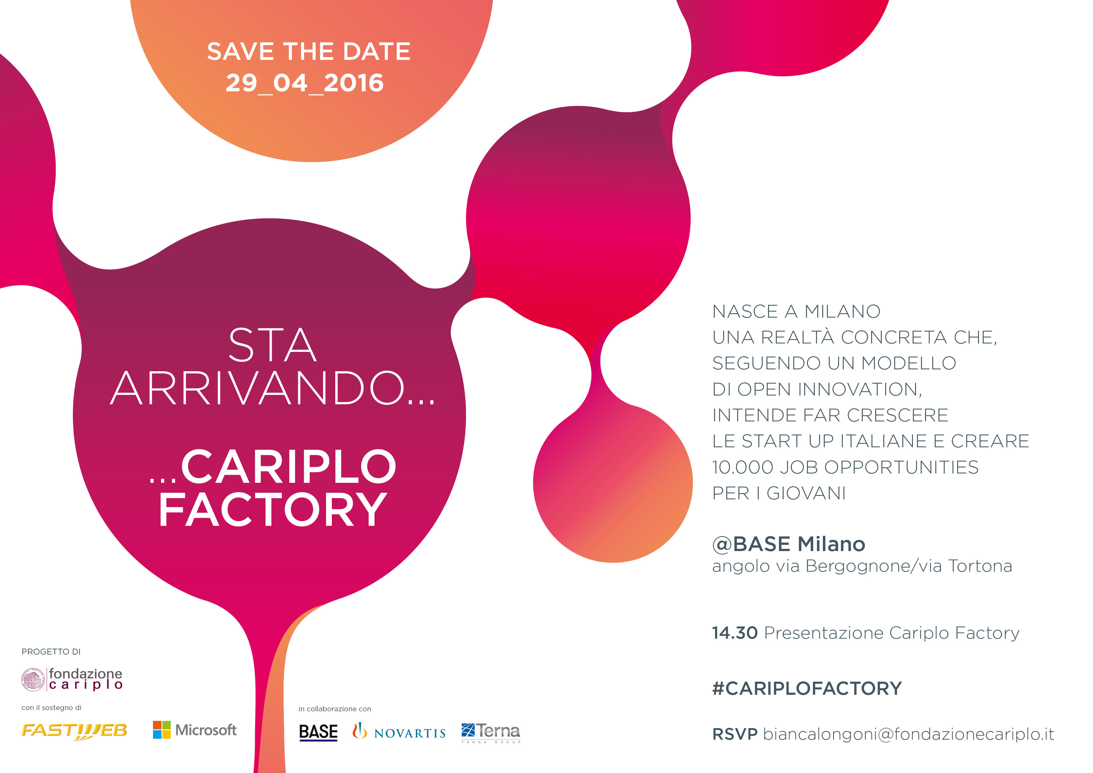 CF SaveTheDate generico