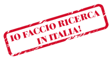 Io faccio ricerca in Italia timbro