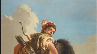 Tiepolo Giovanni Battista, Cacciatore a cavallo