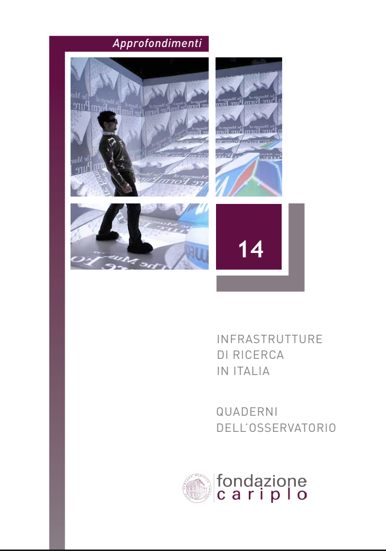 INFRASTRUTTURE DI RICERCA IN ITALIA – QUADERNO n.14