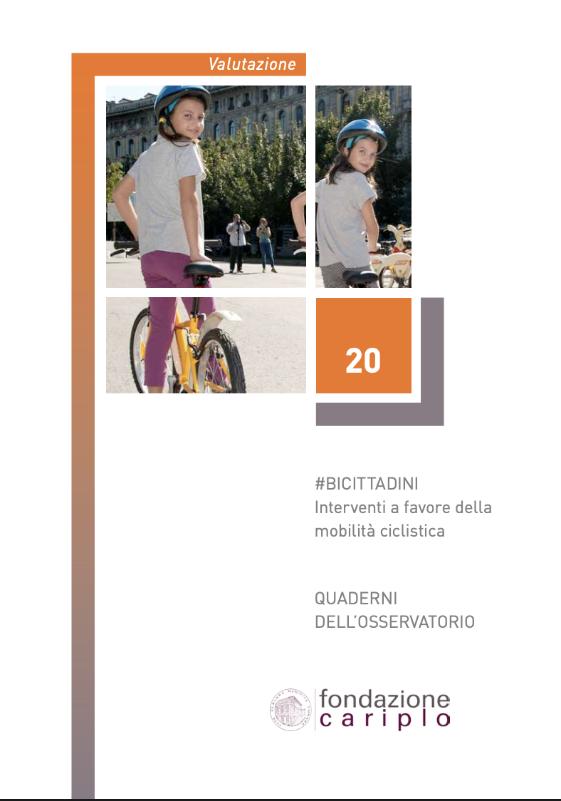 #BICITTADINI – INTERVENTI A FAVORE DELLA MOBILITA’ CICLISTICA – Quaderno n.20